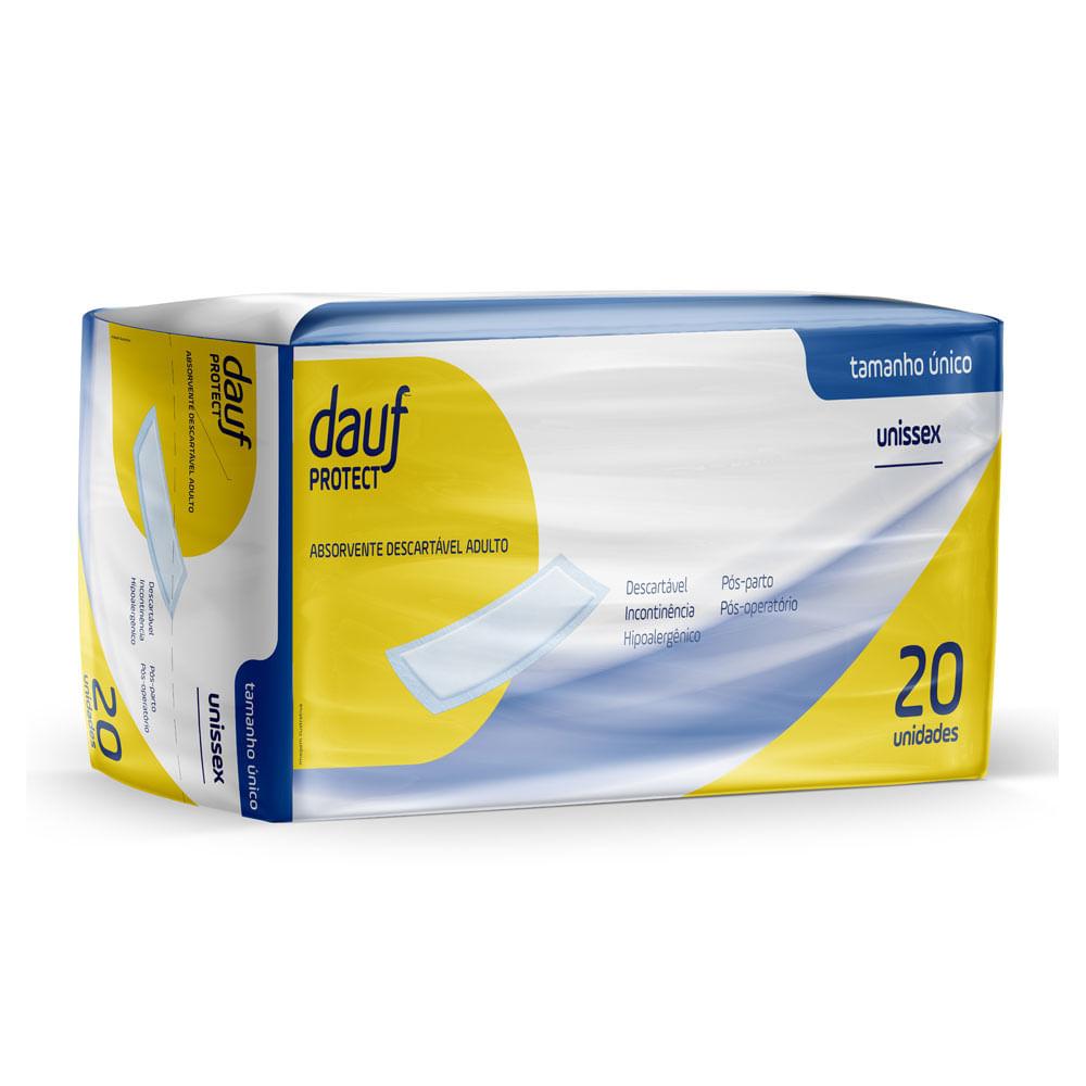 Absorvente Geriátrico Dauf Protect Tamanho Unico 20 Unidades — Dauf | Drogaria Taveira