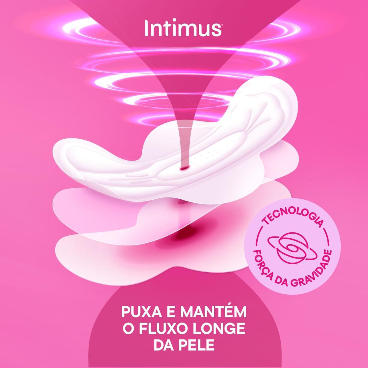 Absorvente Intimus Toda Protegida Dia Suave Com abas - 32 un — imagem 3 | Drogaria Taveira