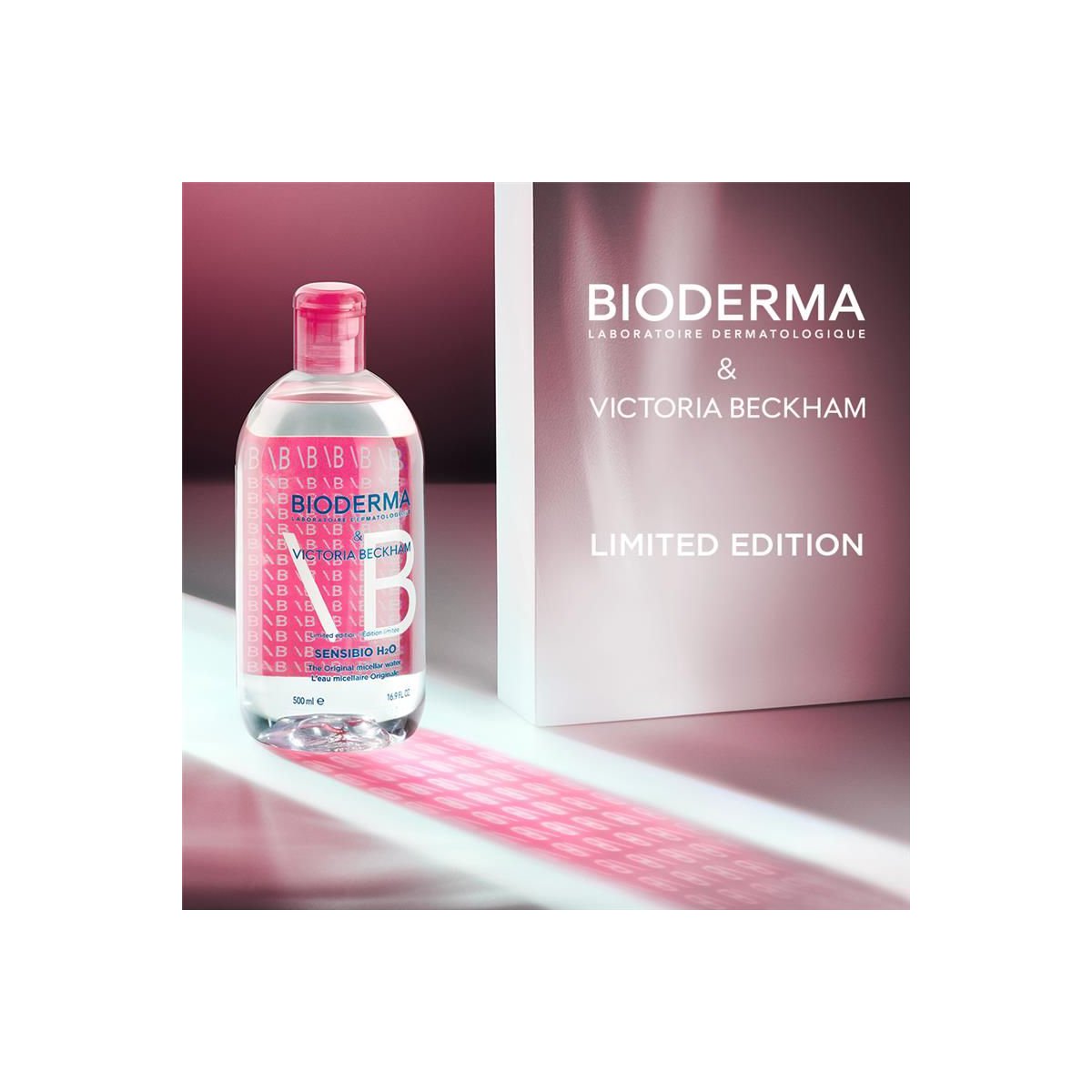 Água Micelar Bioderma Sensibio Calmante H2O Victoria Beckham 500ml — imagem 2 | Drogaria Taveira