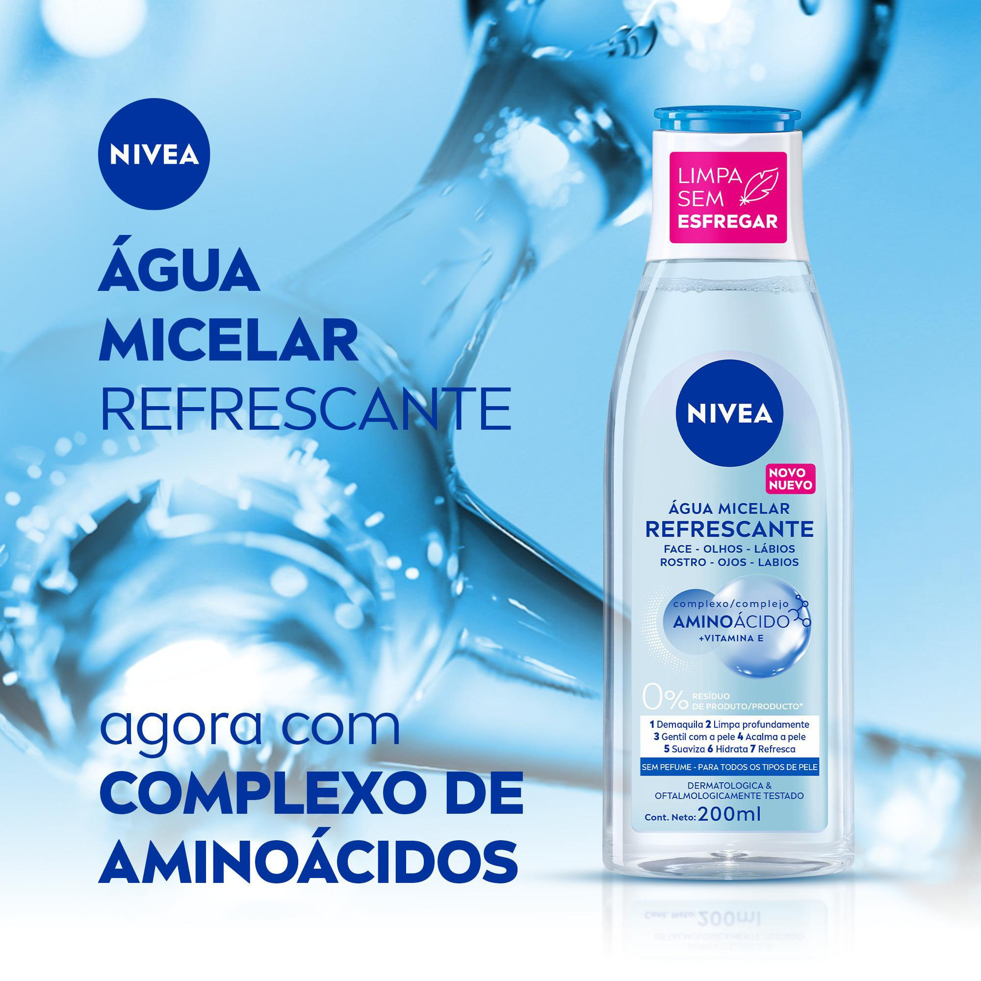 Água Micelar Nivea Solução de Limpeza 7 em 1 200ml — imagem 4 | Drogaria Taveira