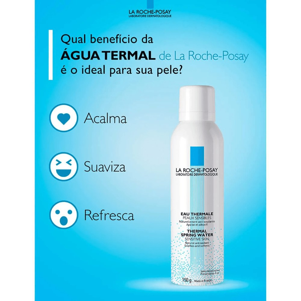 Água Termal La Roche-Posay Pele Sensível Spray 300ml — imagem 2 | Drogaria Taveira