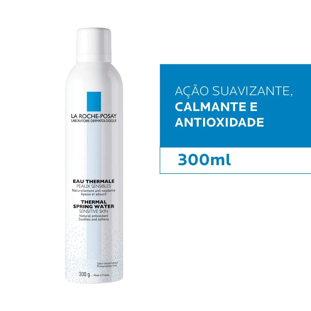 Água Termal La Roche-Posay Pele Sensível Spray 300ml — imagem 3 | Drogaria Taveira