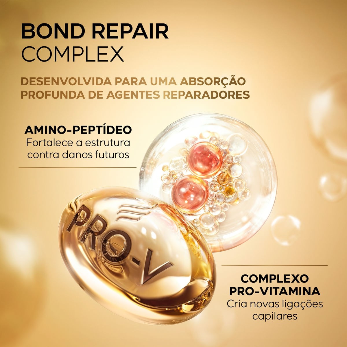 Ampola De Tratamento Capilar Pantene Pro-Shot Reestruturação Molecular Caixa 3 Unidades 15ml Cada — imagem 3 | Drogaria Taveira