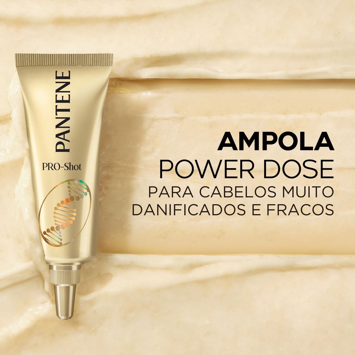 Ampola De Tratamento Capilar Pantene Pro-Shot Reestruturação Molecular Caixa 3 Unidades 15ml Cada — imagem 4 | Drogaria Taveira