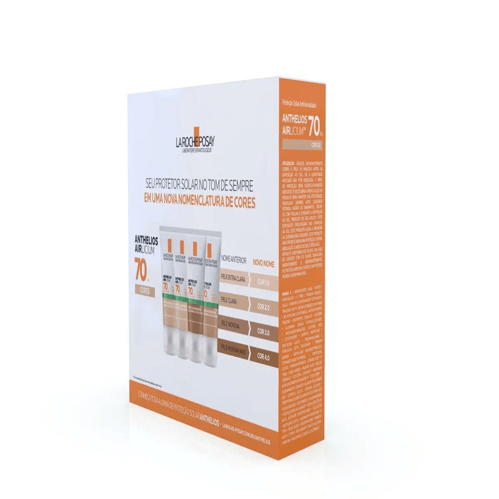 Anthelios Airlicium Fps70 Cor 2.0 40g Gratis Necessaire La Roche Posay — imagem 2 | Drogaria Taveira