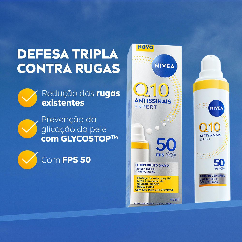 Antissinais Nivea Expert Q10 Fps50 40ml — imagem 2 | Drogaria Taveira