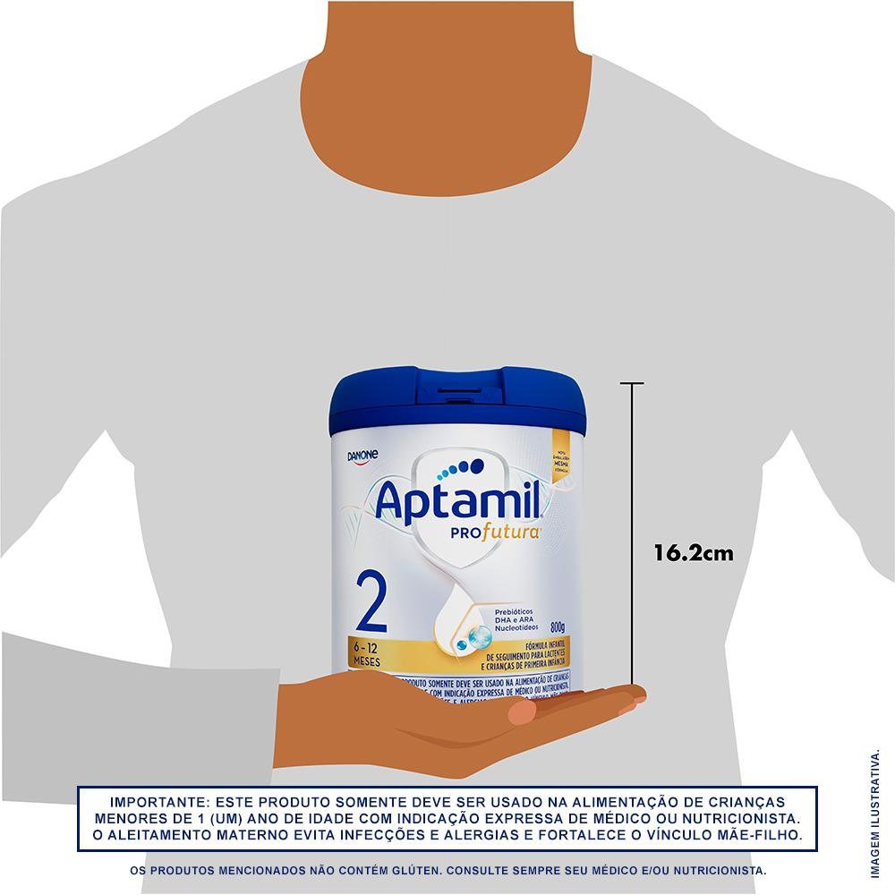 Aptamil Profutura 2 Fórmula Infantil 6 a 12 Meses 800g — imagem 3 | Drogaria Taveira