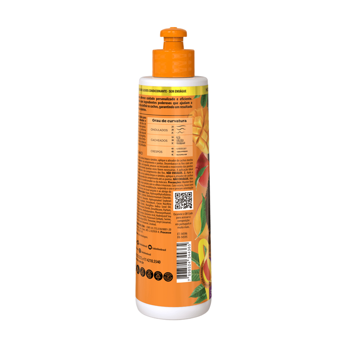 Ativador de Cachos Salon Line SOS Cachos Óleo de Manga 300ml — imagem 2 | Drogaria Taveira