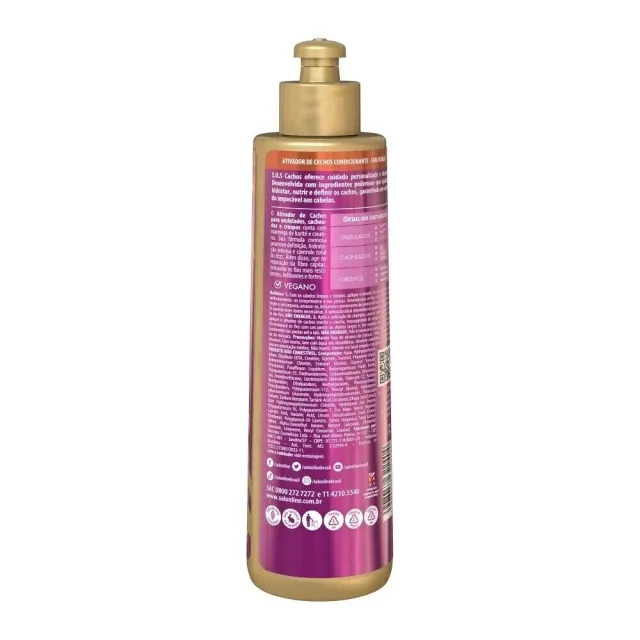 Ativador Salon Line Sos Manteiga De Karite 300ml — imagem 2 | Drogaria Taveira