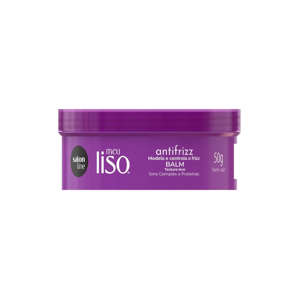 Balm Salon Line Meu Liso Antifrizz 50g — imagem 2 | Drogaria Taveira