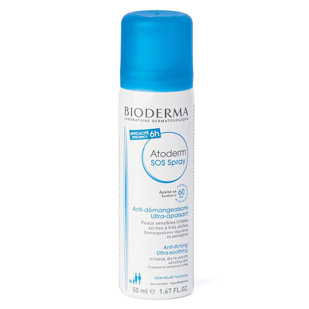 Bioderma Atoderm SOS Spray Calmante Anticoceira 50ml — imagem 4 | Drogaria Taveira