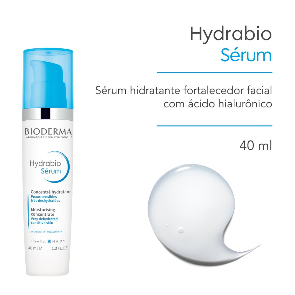 Bioderma Hydrabio Sérum Facial Hidratante e Fortalecedor 40ml — imagem 2 | Drogaria Taveira