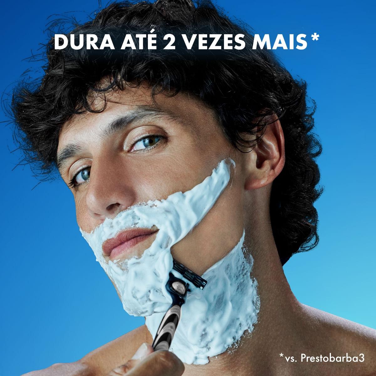 Carga para Aparelho de Barbear Gillette Mach3 8 Unidades — imagem 3 | Drogaria Taveira
