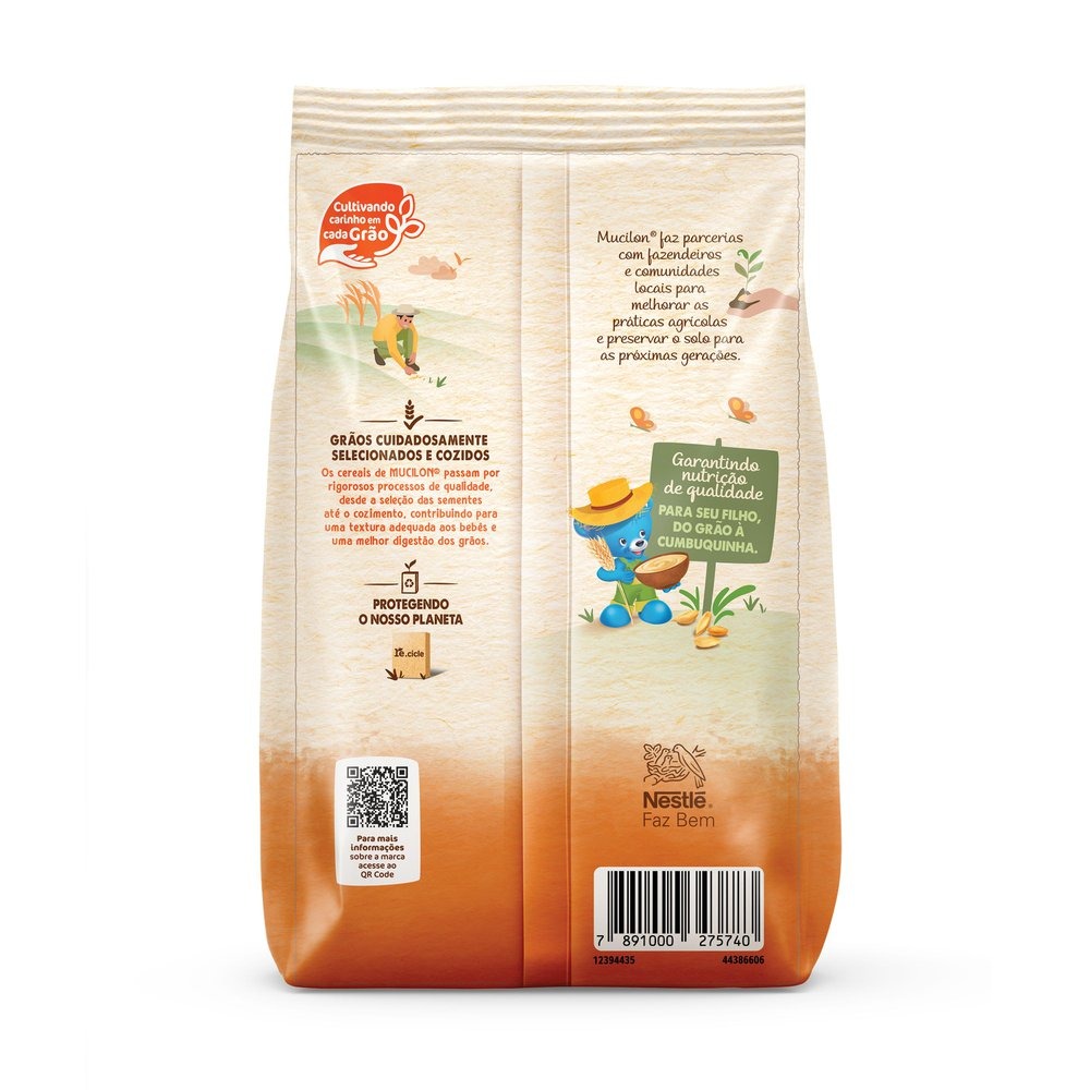 Cereal Infantil Mucilon 5 Cereais +6 meses Sem Adição de Açúcares 180g — imagem 2 | Drogaria Taveira