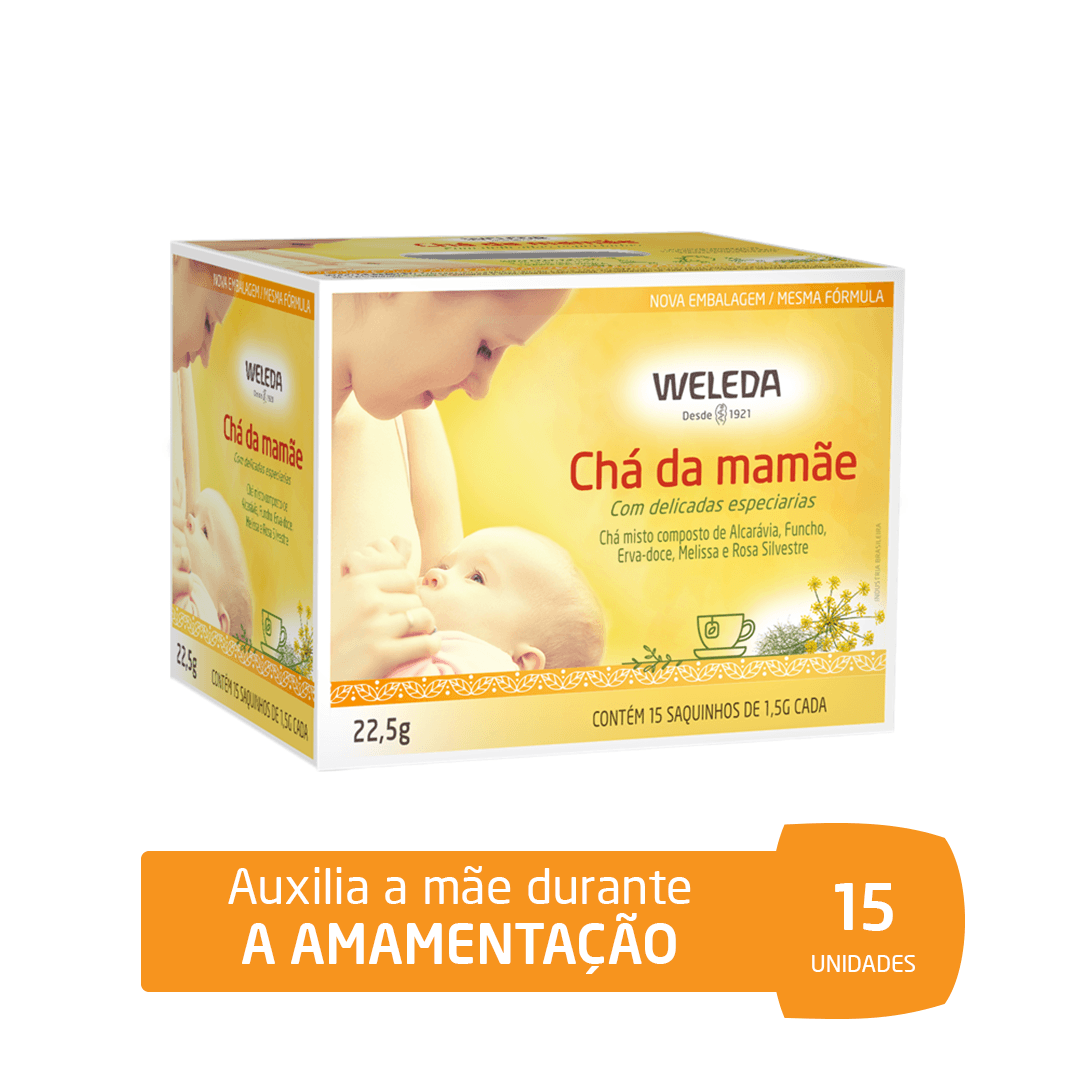 Chá Weleda Misto para Mamãe 15 Sachês — Weleda | Drogaria Taveira