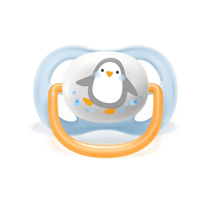 Chupeta Philips Avent Ultra Air de 0 a 6 meses Silicone Azul 1 Unidade — imagem 2 | Drogaria Taveira