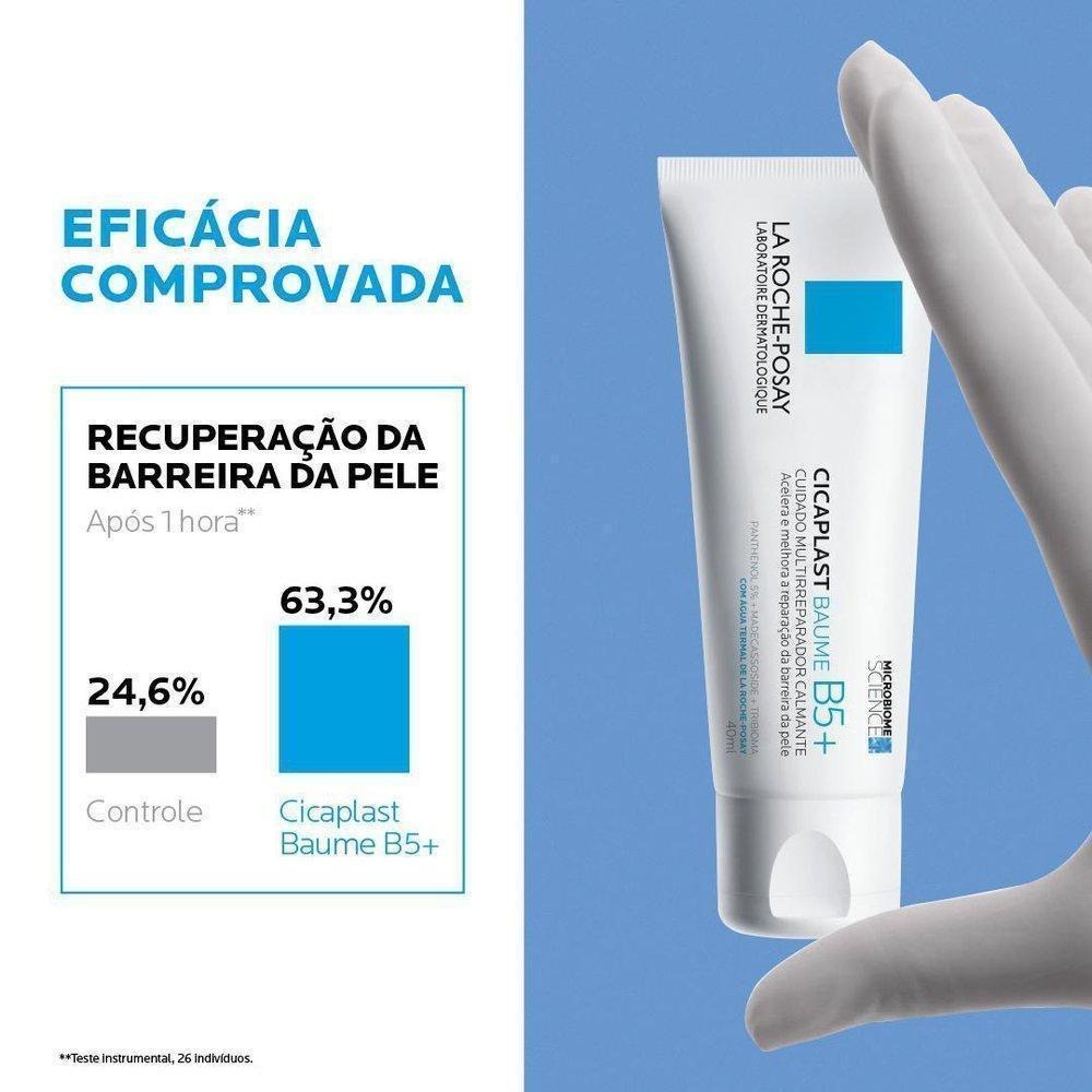 Cicaplast Baume B5+ La Roche-Posay Creme Multirreparador Calmante 40ml — imagem 3 | Drogaria Taveira