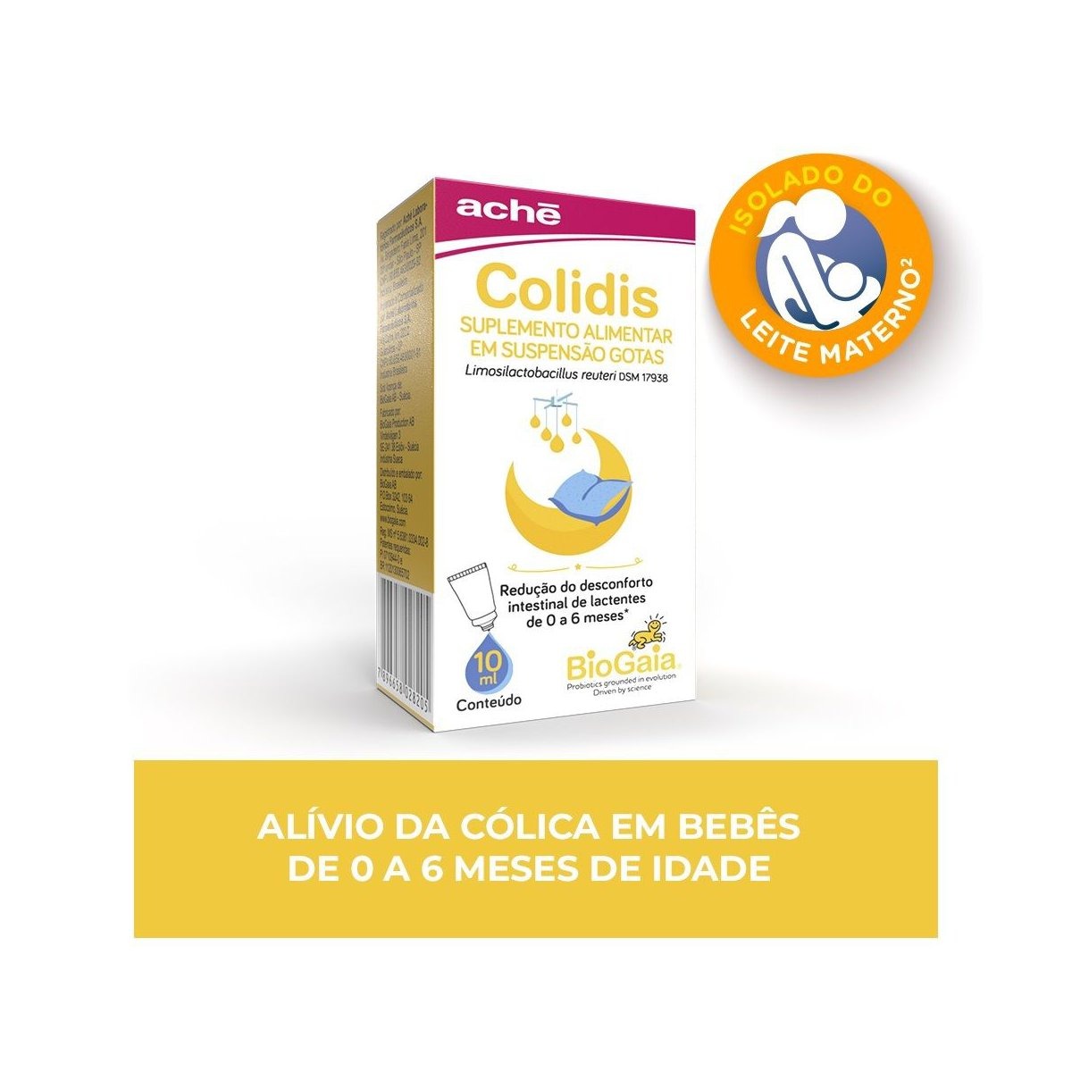 Colidis Probiótico Infantil Gotas 10ml — imagem 2 | Drogaria Taveira