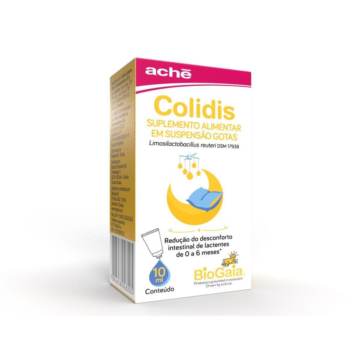Colidis Probiótico Infantil Gotas 10ml — imagem 3 | Drogaria Taveira