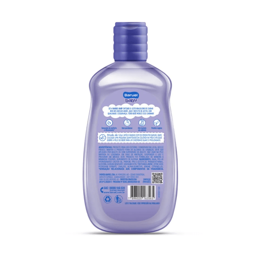 Colônia Infantil Baruel Baby Sono Tranquilo 120ml — imagem 3 | Drogaria Taveira