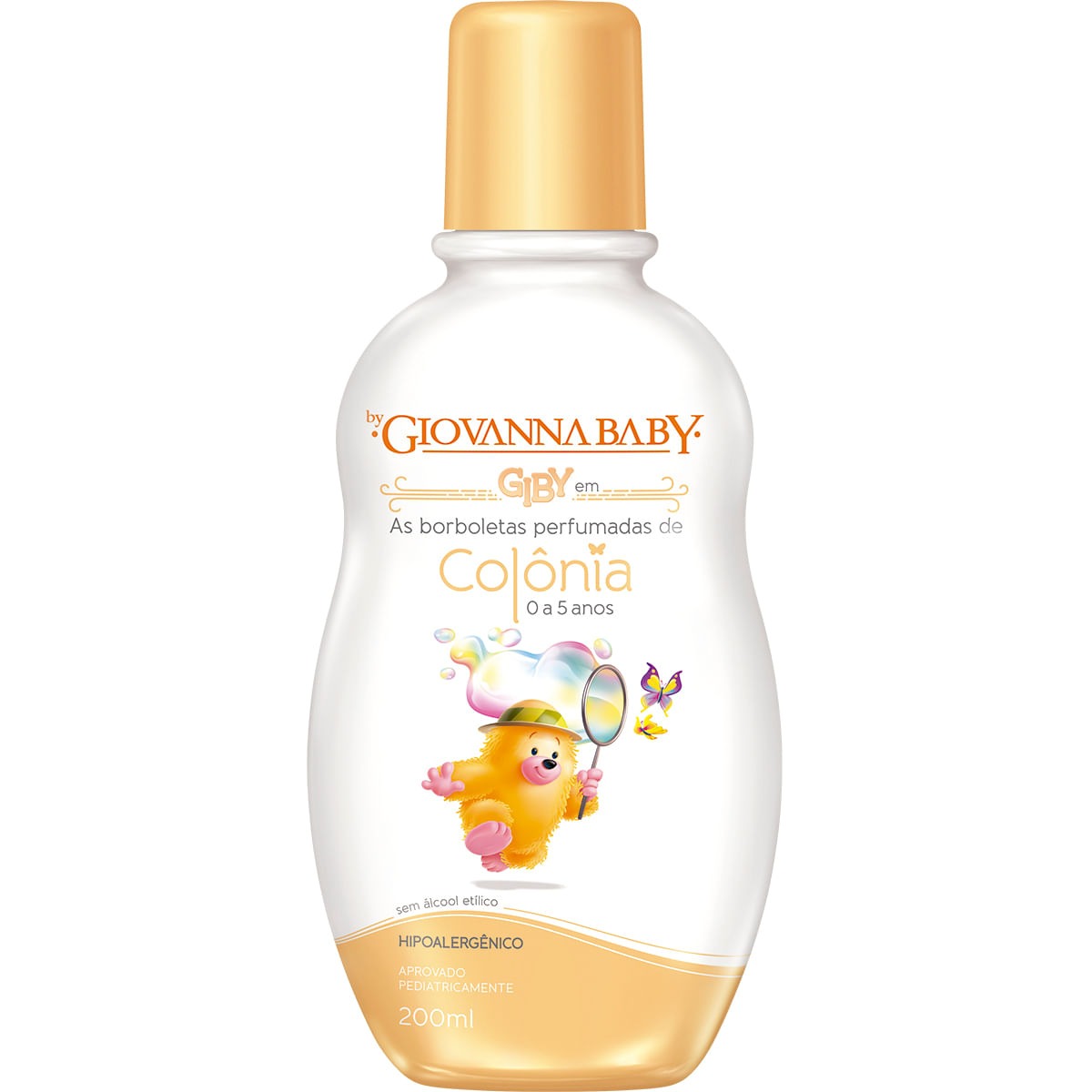 Colônia Infantil Giovanna Baby Giby 0 a 5 Anos 200ml — Giovanna Baby | Drogaria Taveira