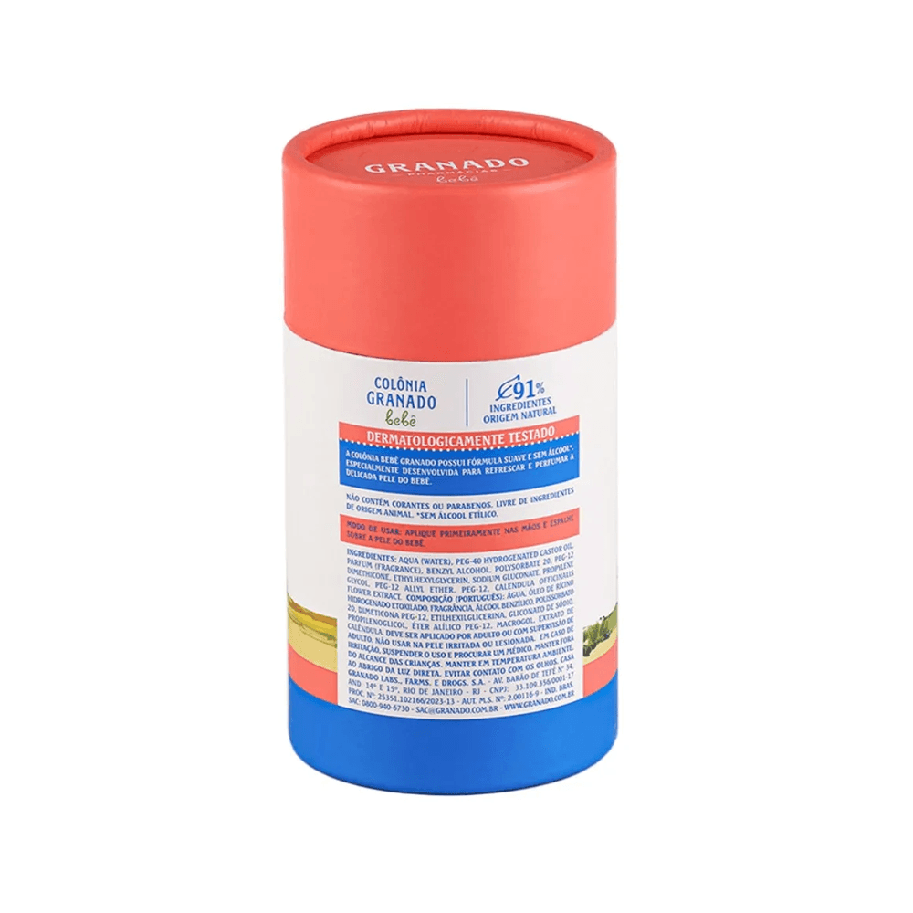 Colônia Infantil Granado Bebê Sem Álcool Recém-Nascido Calêndula 100ml — imagem 3 | Drogaria Taveira