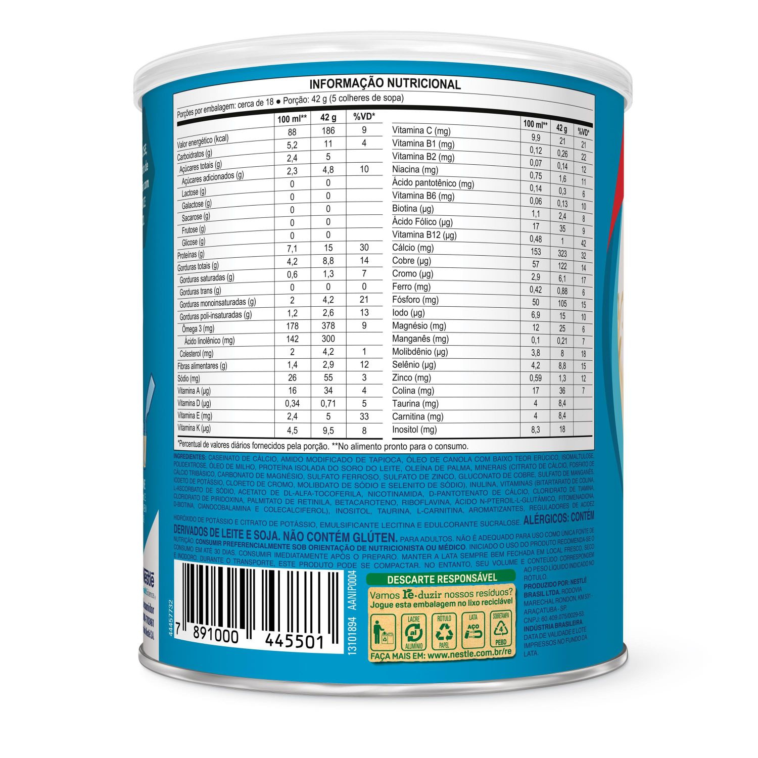 Complemento Alimentar Nutren Control Baunilha 740g com 20% de Desconto — imagem 3 | Drogaria Taveira