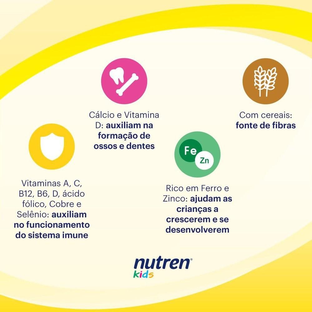 Complemento Alimentar Nutren Kids Chocolate 350g Leve 350g e Pague 300g — imagem 2 | Drogaria Taveira