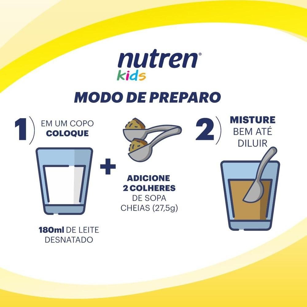 Complemento Alimentar Nutren Kids Chocolate 350g Leve 350g e Pague 300g — imagem 3 | Drogaria Taveira