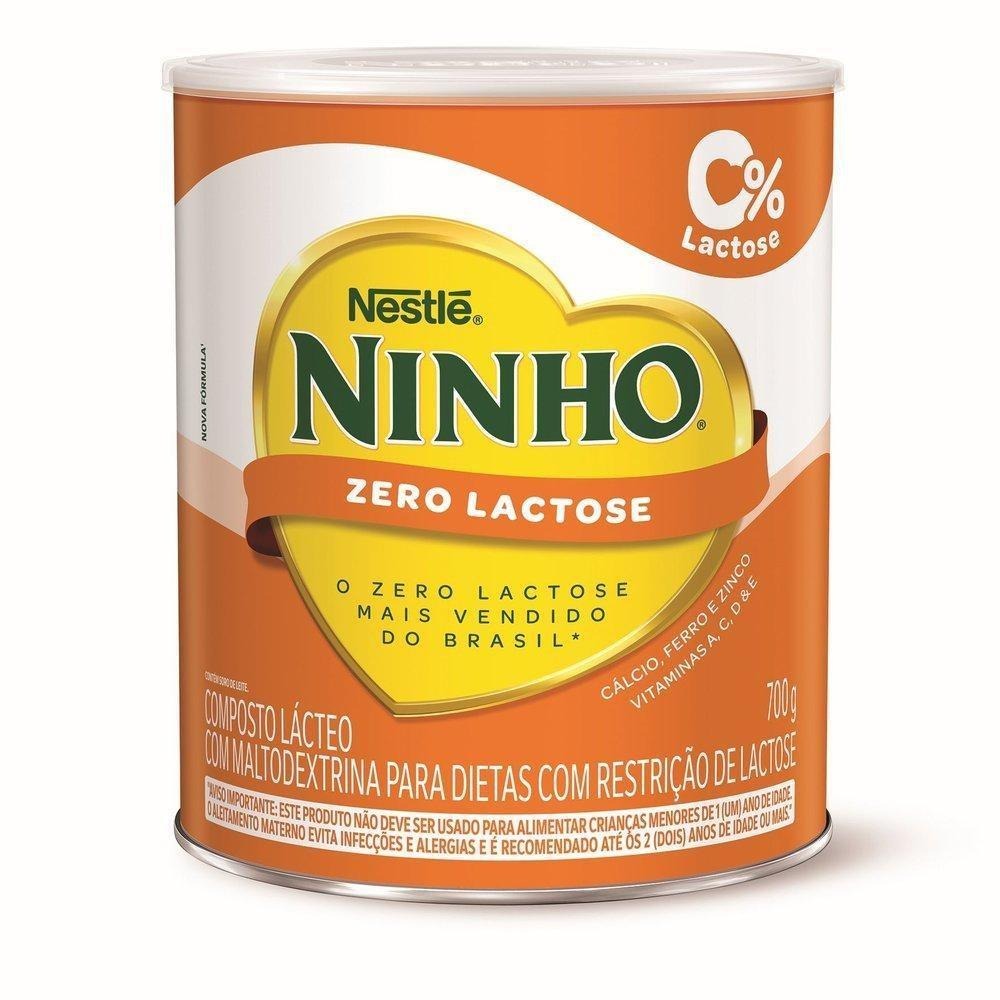 Composto Lácteo NINHO Zero Lactose Lata 700g — Ninho | Drogaria Taveira