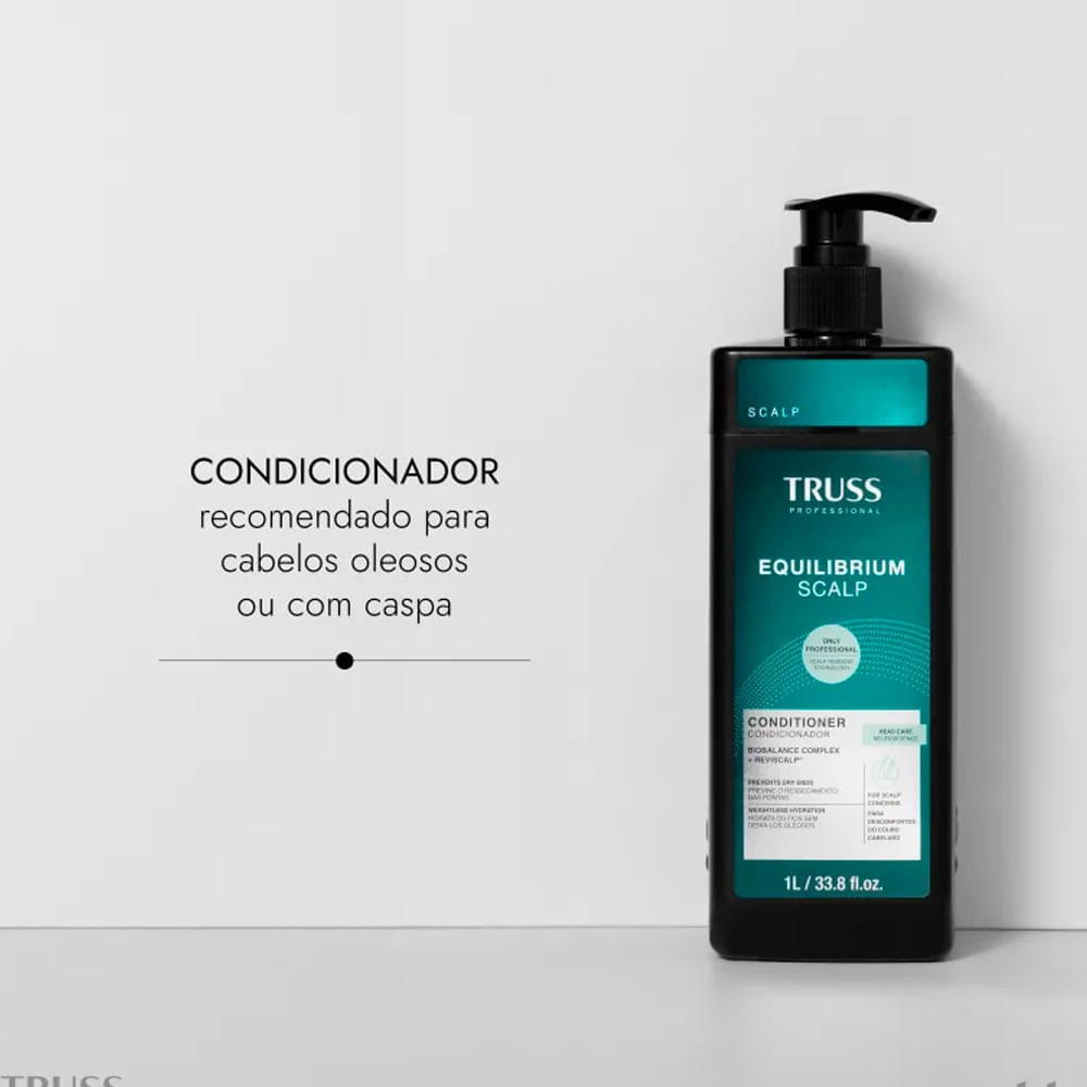 Condicionador 1L - Truss - Equilibrium Scalp Rpk — imagem 2 | Drogaria Taveira