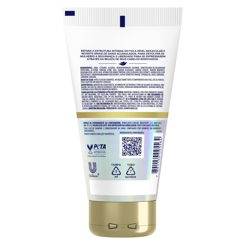 Condicionador Dove Bond Repair + Peptídeo 150ml — imagem 3 | Drogaria Taveira