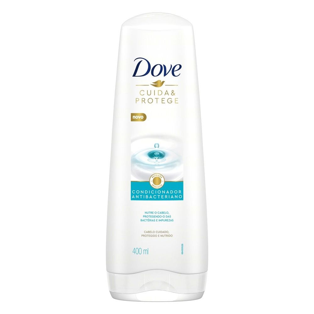 Condicionador Dove Cuida & Protege Antibacteriano 400ml — imagem 2 | Drogaria Taveira