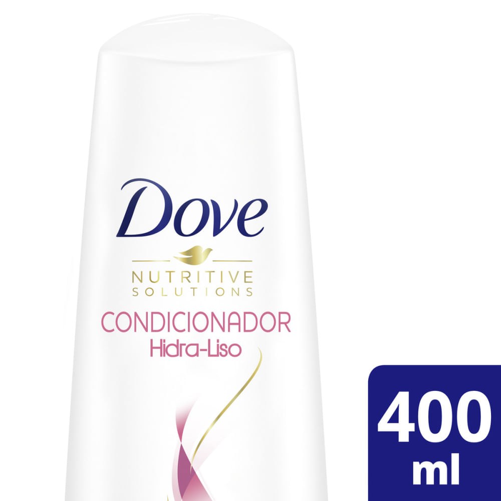 Condicionador Dove Hidra-Liso Hialurônico 400ml — imagem 2 | Drogaria Taveira
