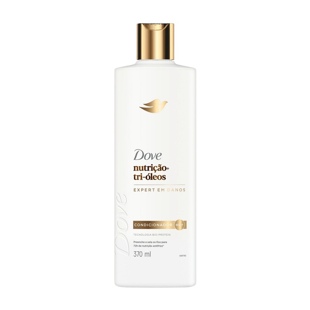 Condicionador Dove Nutrição + Tri-Óleos Frasco 370ml — imagem 2 | Drogaria Taveira