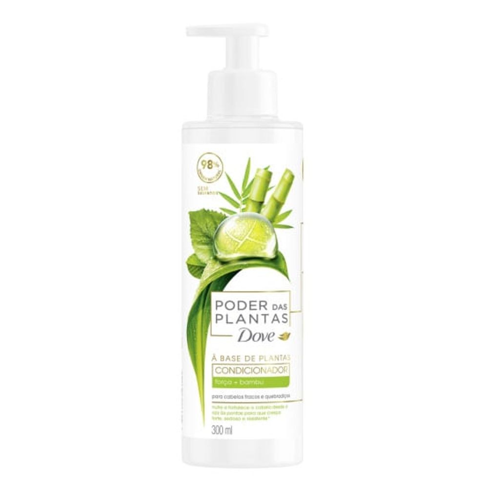 Condicionador Dove Poder Das Plantas Força+bambu 300ml — imagem 2 | Drogaria Taveira