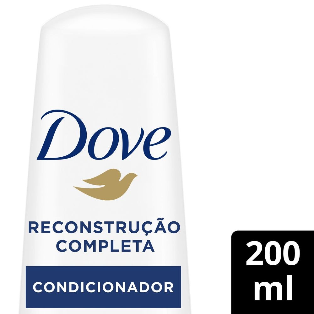Condicionador Dove Reconstrução + Queratina 200ml — Dove | Drogaria Taveira