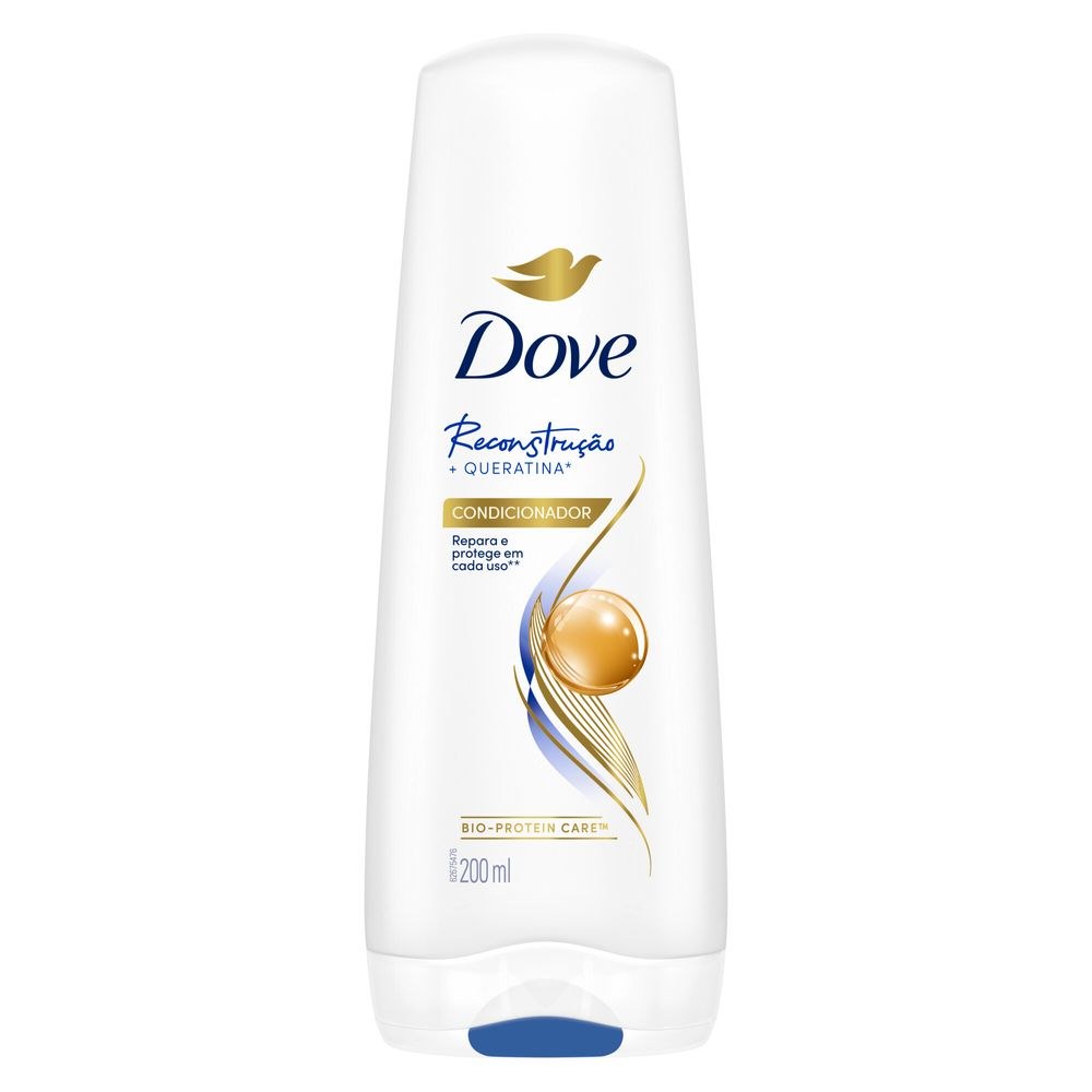 Condicionador Dove Reconstrução + Queratina 200ml — imagem 2 | Drogaria Taveira