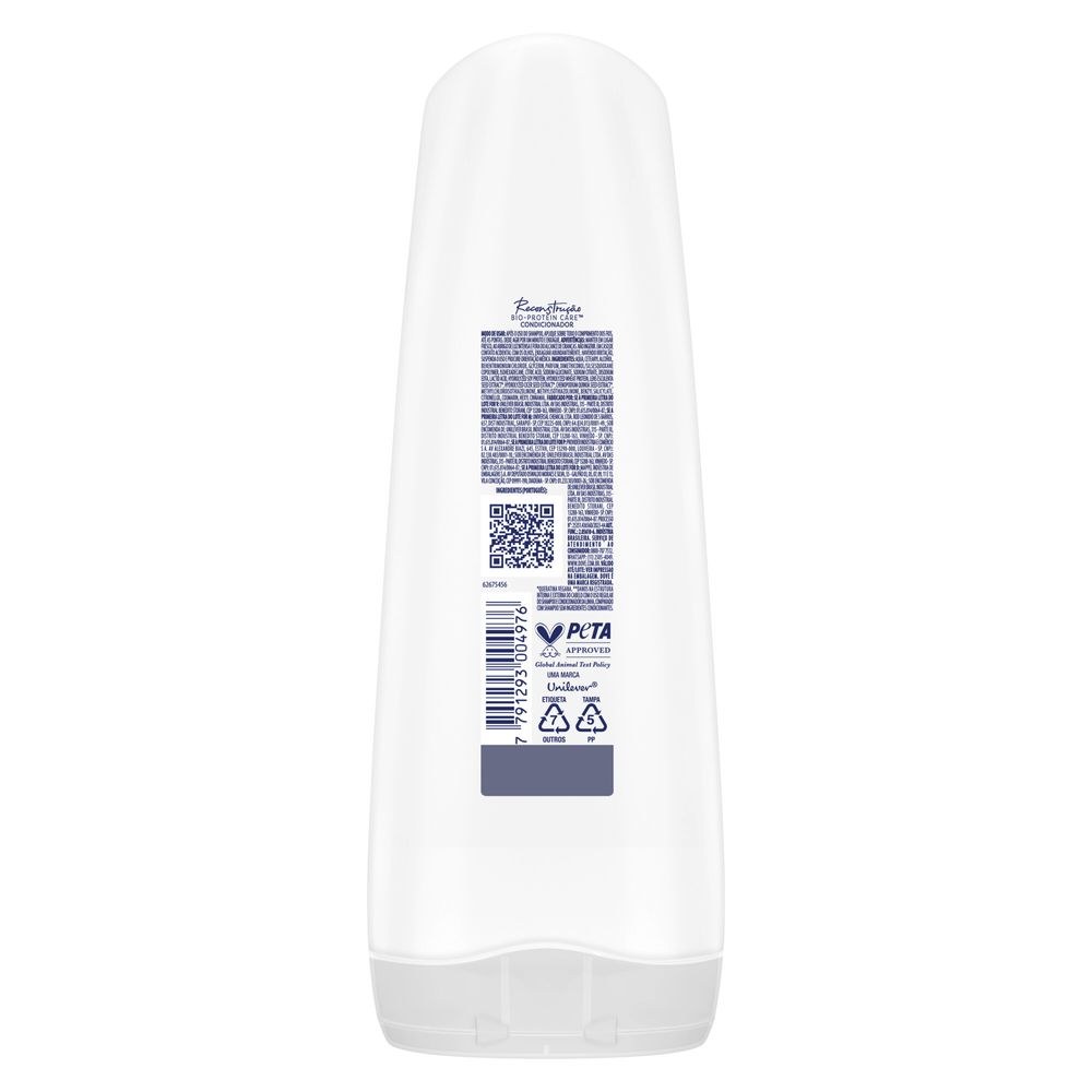 Condicionador Dove Reconstrução + Queratina 400ml — imagem 4 | Drogaria Taveira