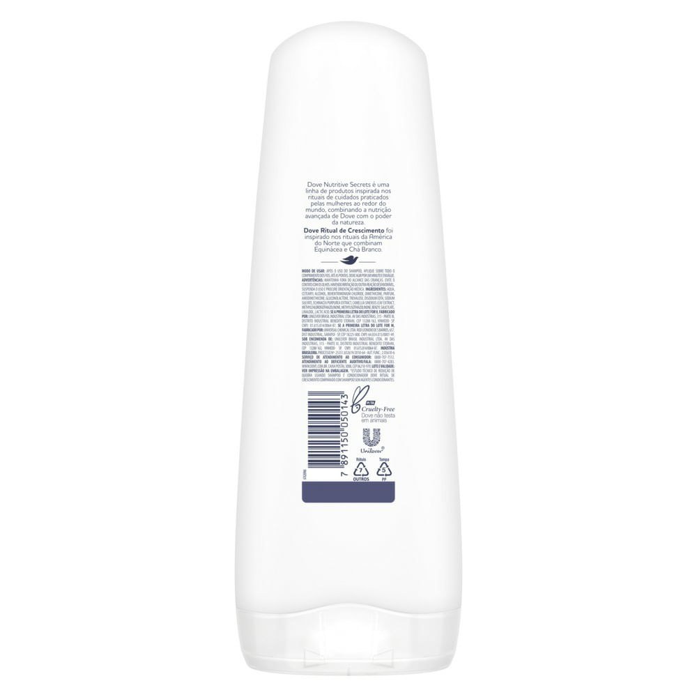 Condicionador Dove Ritual De Crescimento 400 Ml — imagem 4 | Drogaria Taveira