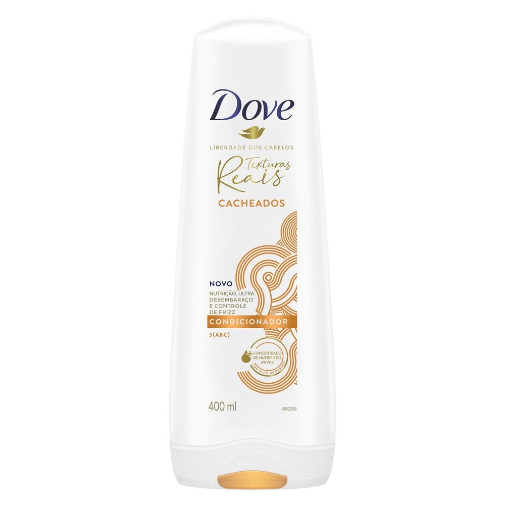 Condicionador Dove Texturas Reais Cacheados 400ml — imagem 2 | Drogaria Taveira