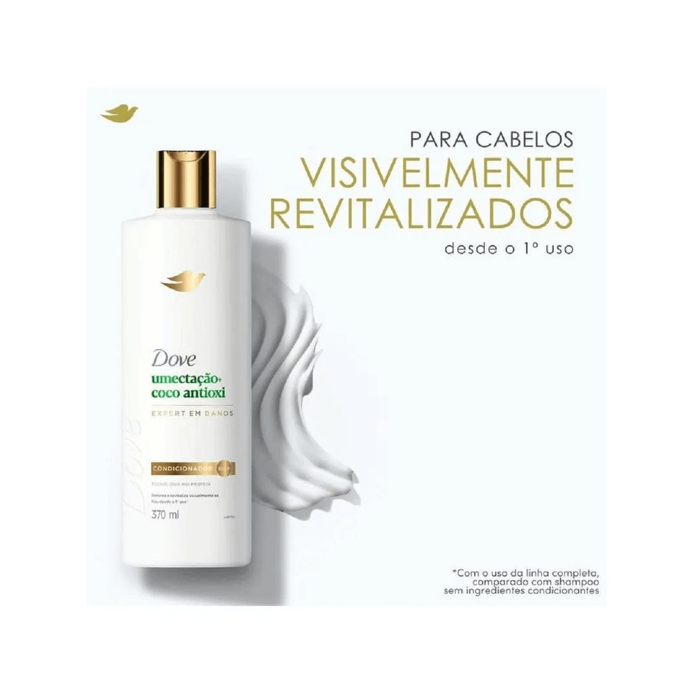 Condicionador Dove Umectação + Coco Antioxi 370ml — imagem 3 | Drogaria Taveira