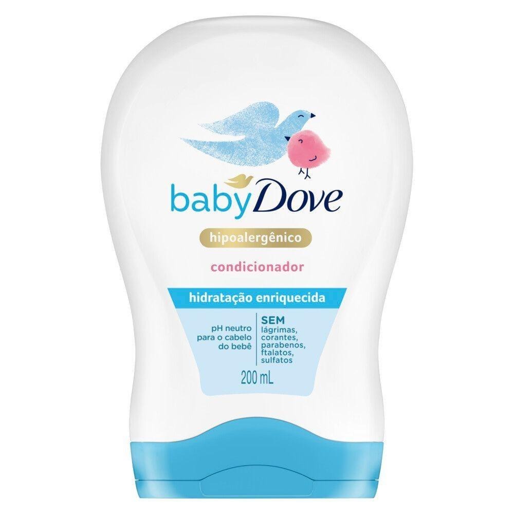 Condicionador Infantil Baby Dove Hidratação Enriquecida 200ml — imagem 2 | Drogaria Taveira