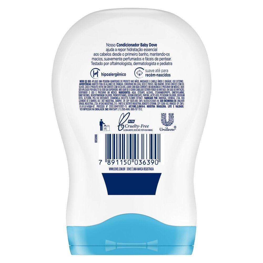 Condicionador Infantil Baby Dove Hidratação Enriquecida 200ml — imagem 3 | Drogaria Taveira