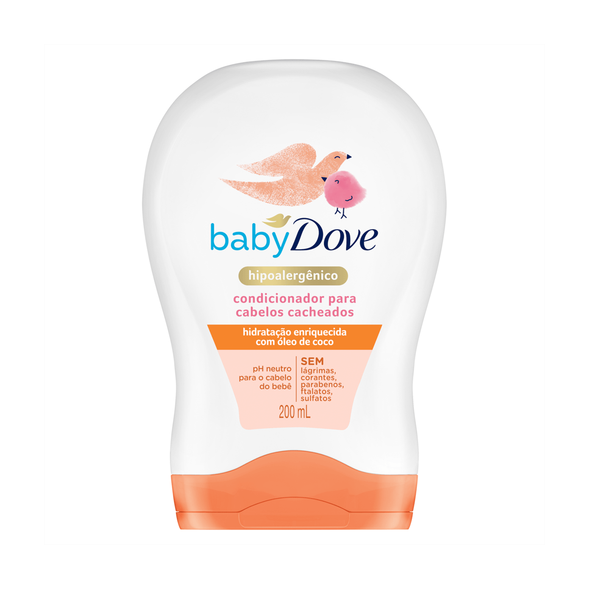 Condicionador Infantil Baby Dove Hidratação Enriquecida Cabelos Cacheados 200ml — imagem 2 | Drogaria Taveira
