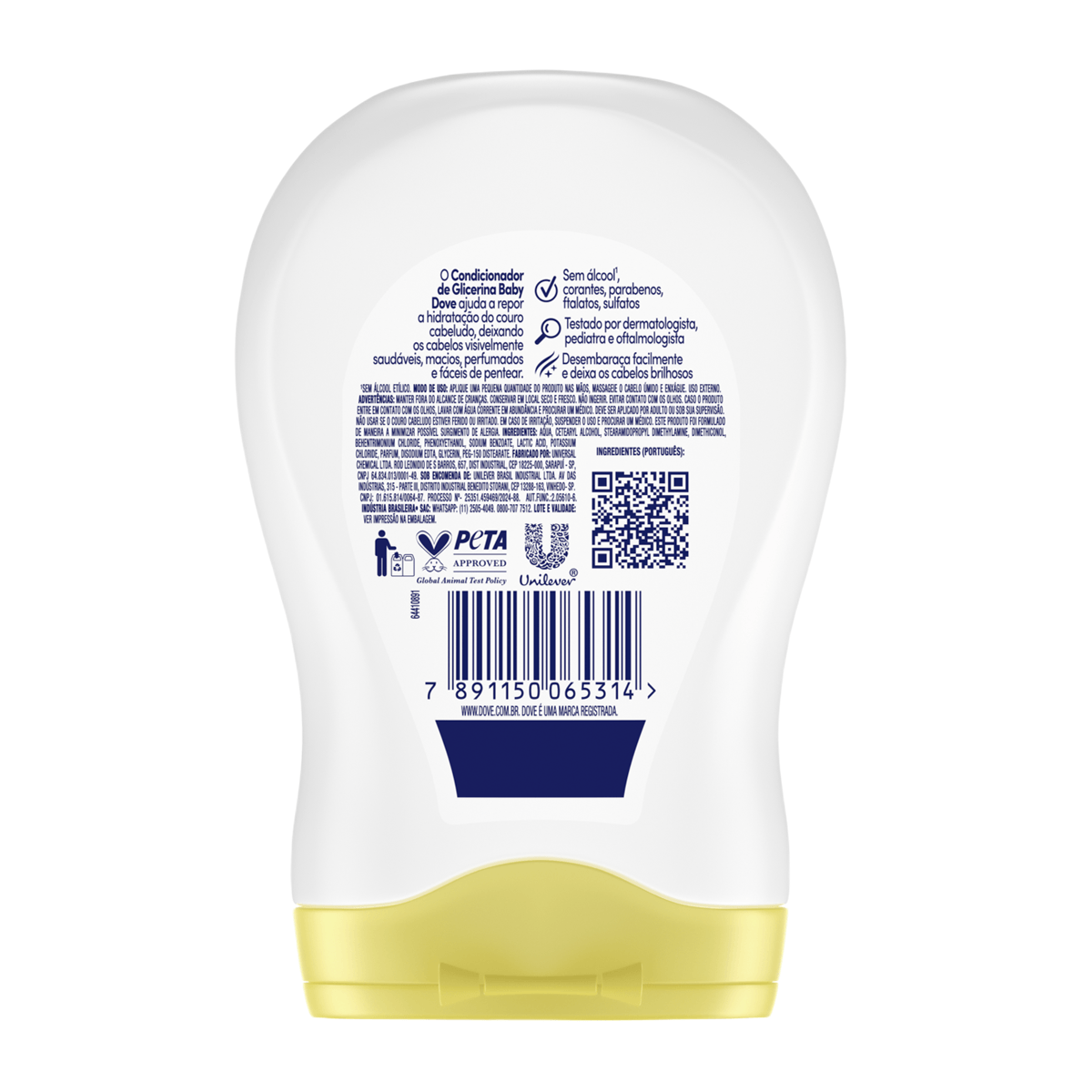 Condicionador Infantil Baby Dove Hidratação Glicerinada 200ml — imagem 3 | Drogaria Taveira