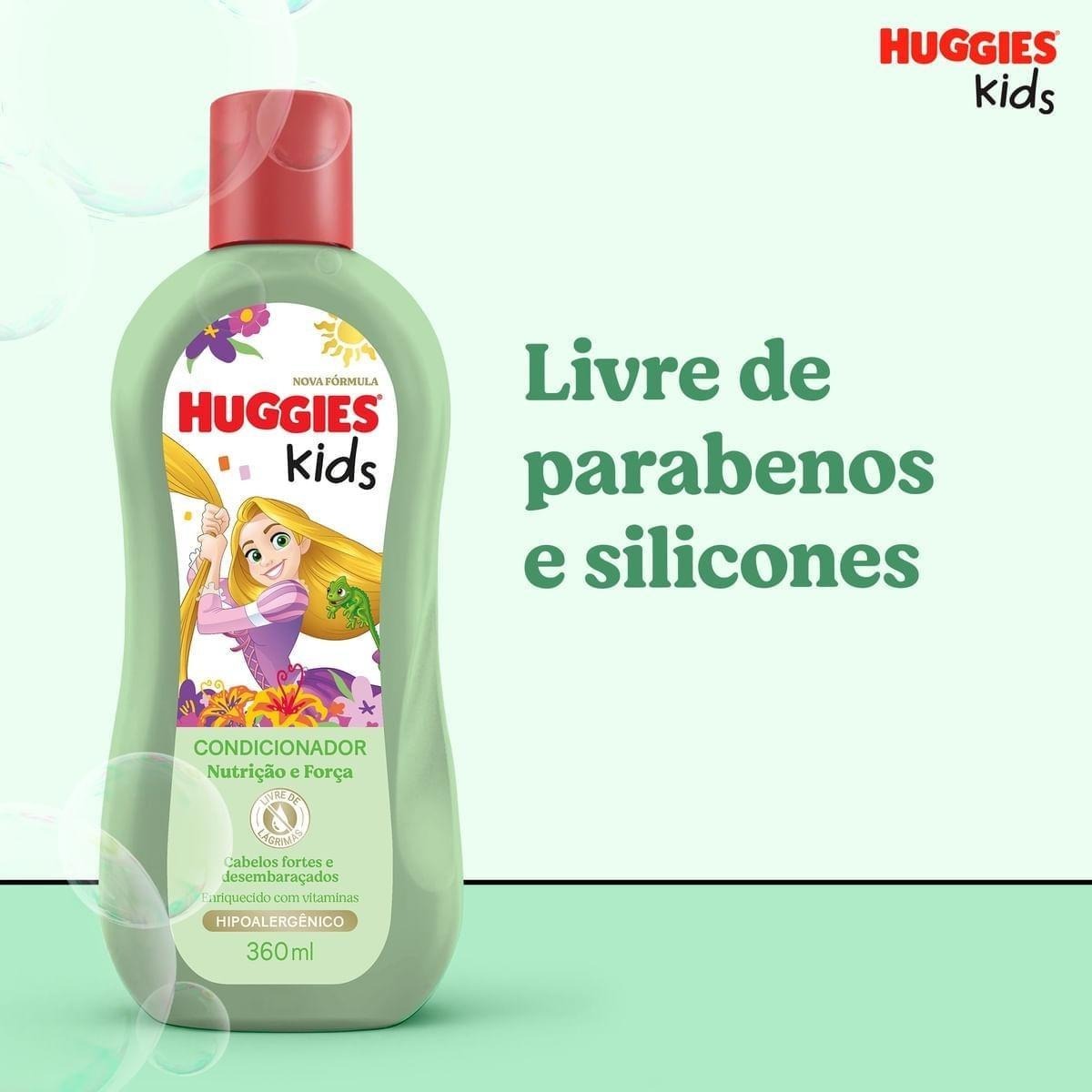 Condicionador Infantil Huggies Kids Nutrição e Força 360ml — imagem 4 | Drogaria Taveira