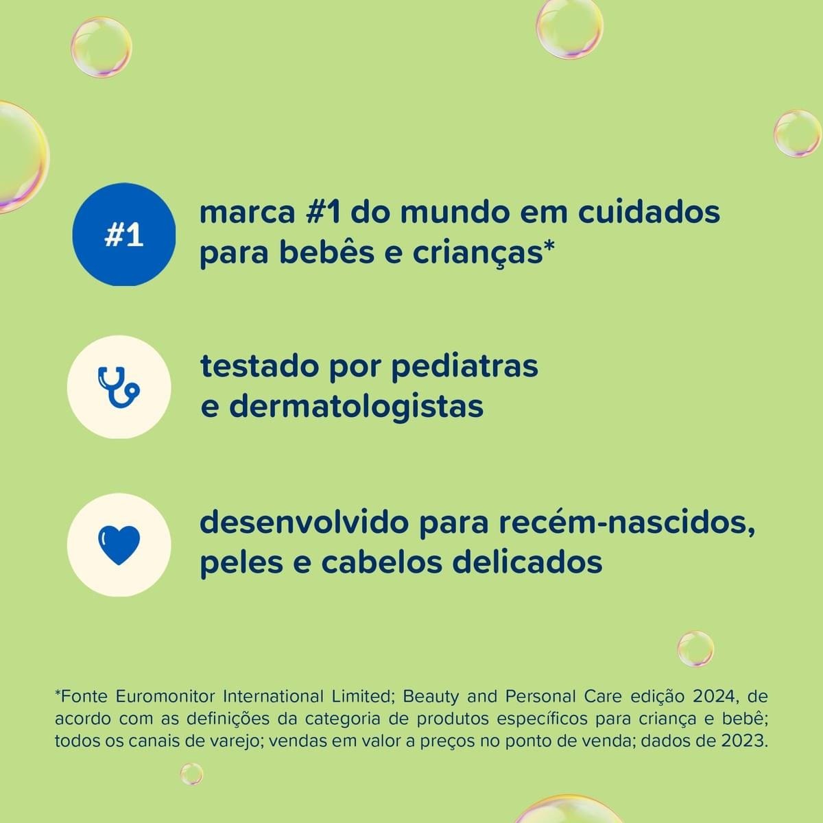 Condicionador Infantil Johnson's Baby Cabelos Claros Camomila 200ml — imagem 3 | Drogaria Taveira