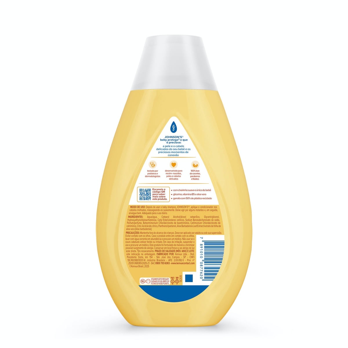 Condicionador Infantil Johnson's Baby Chega de Lágrimas 400ml — imagem 3 | Drogaria Taveira