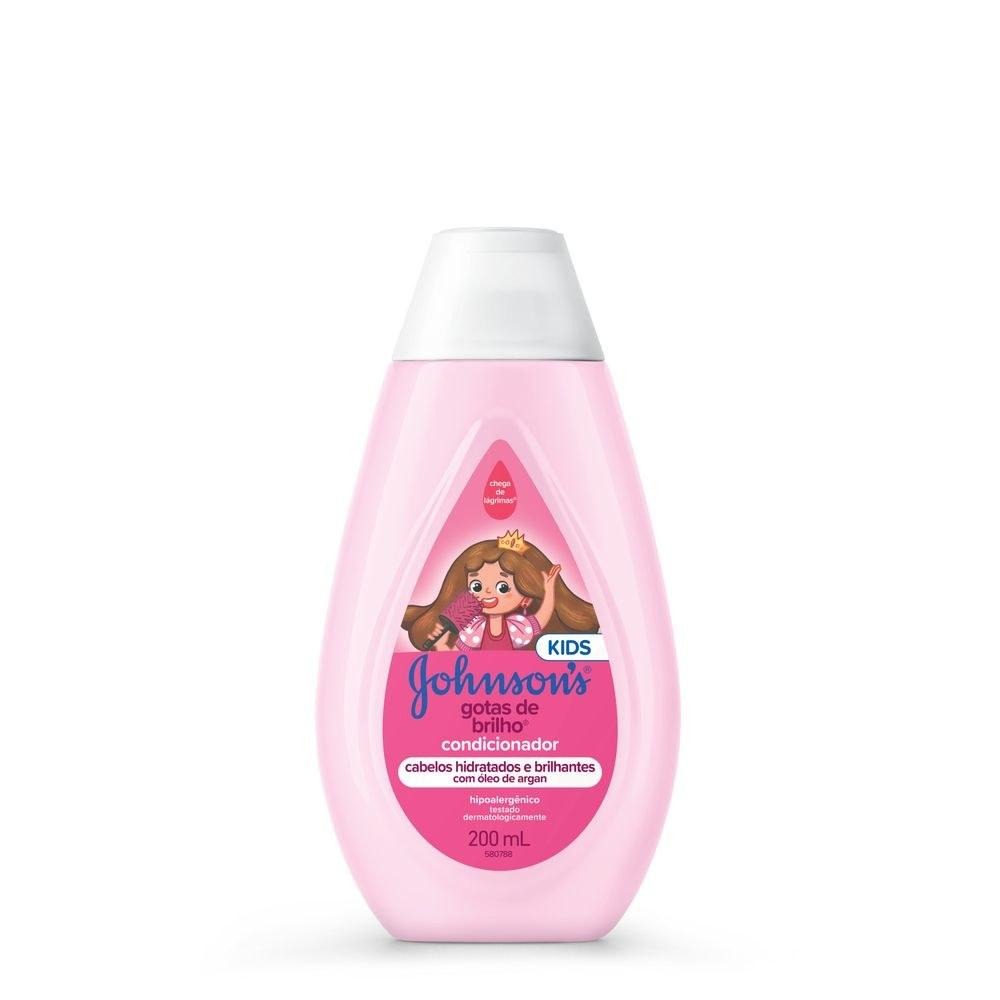 Condicionador Infantil Johnson's Baby Gotas de Brilho 200ml — imagem 2 | Drogaria Taveira